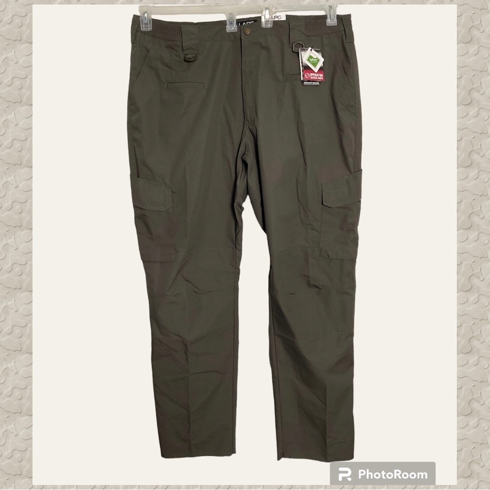 LAPG LA Police Gear Operator Tactical Pants 48 W Unhemmed Teflon Fabric Cargo